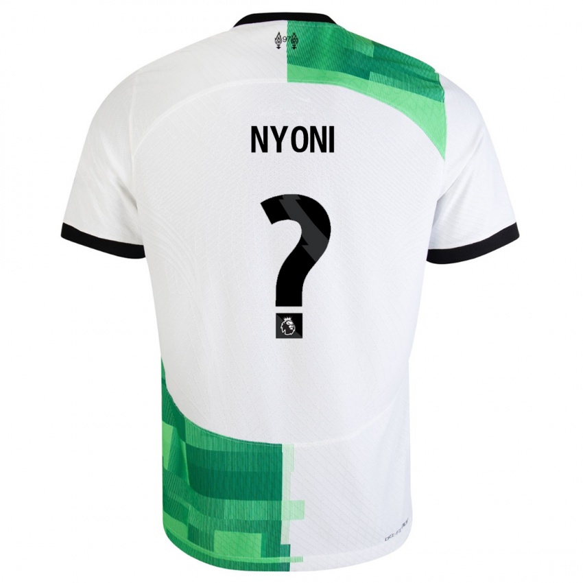 Damen Trey Nyoni #0 Weiß Grün Auswärtstrikot Trikot 2023/24 T-Shirt Österreich