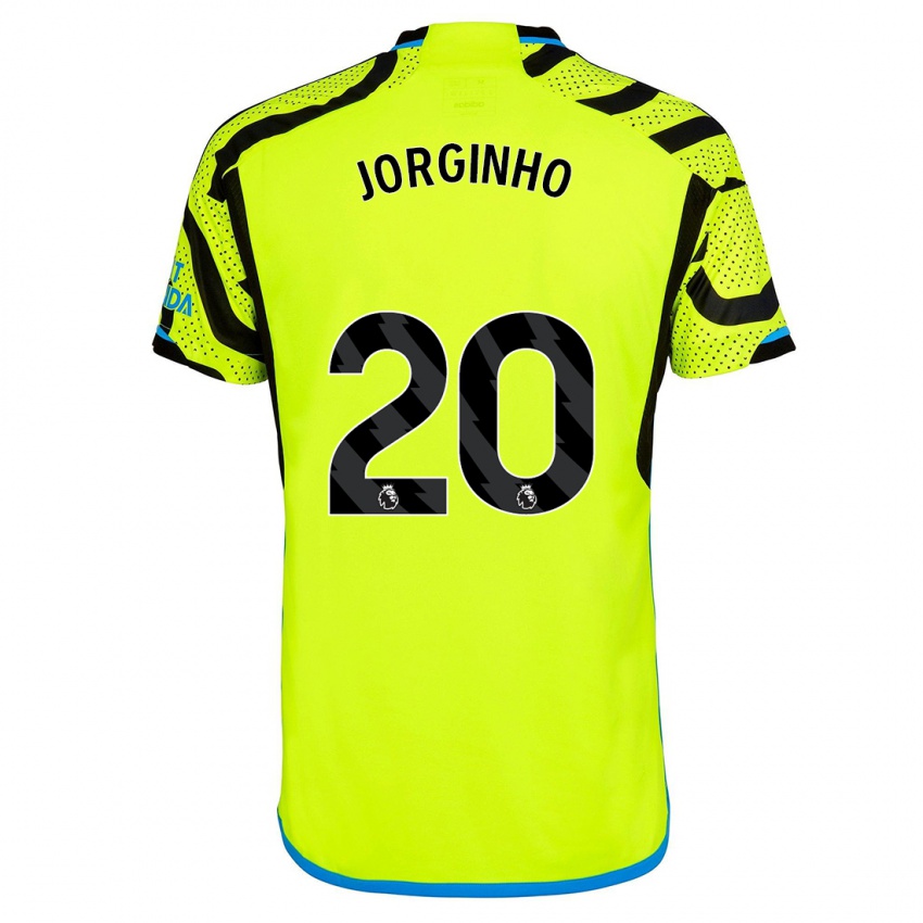 Damen Jorginho #20 Gelb Auswärtstrikot Trikot 2023/24 T-Shirt Österreich