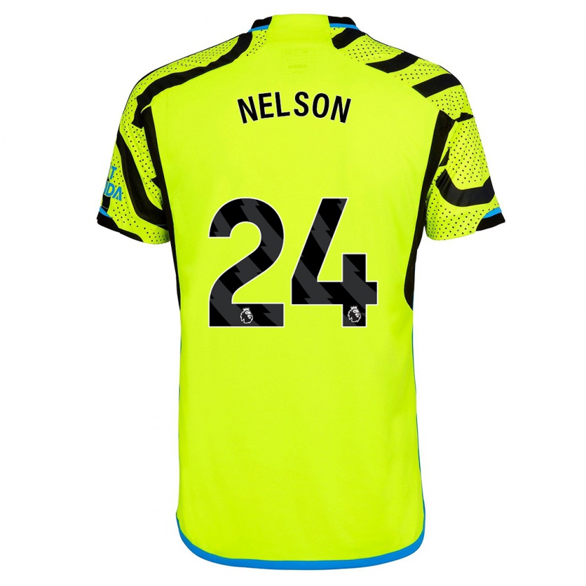 Damen Reiss Nelson #24 Gelb Auswärtstrikot Trikot 2023/24 T-Shirt Österreich