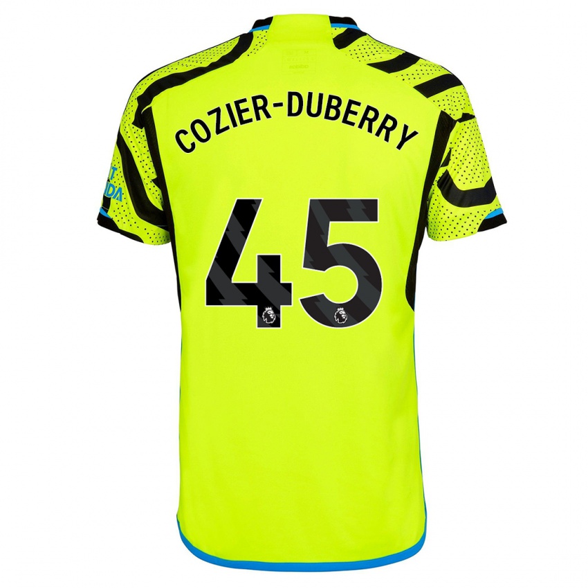 Damen Amario Cozier-Duberry #45 Gelb Auswärtstrikot Trikot 2023/24 T-Shirt Österreich