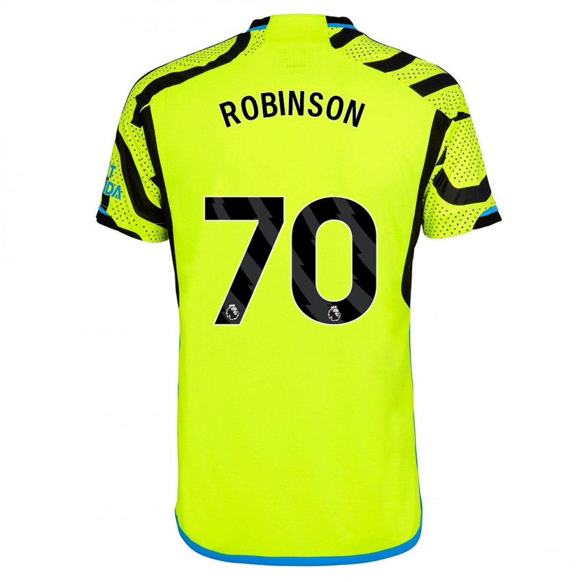Damen Josh Robinson #70 Gelb Auswärtstrikot Trikot 2023/24 T-Shirt Österreich