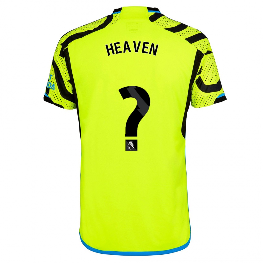 Damen Ayden Heaven #0 Gelb Auswärtstrikot Trikot 2023/24 T-Shirt Österreich