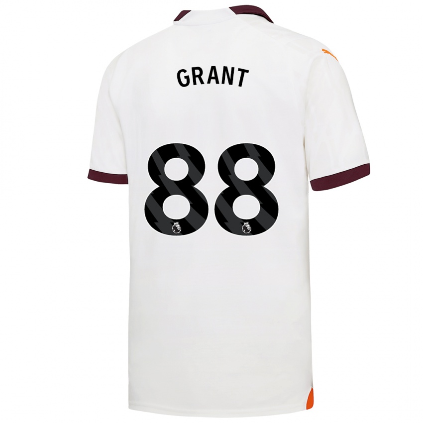 Damen True Grant #88 Weiß Auswärtstrikot Trikot 2023/24 T-Shirt Österreich