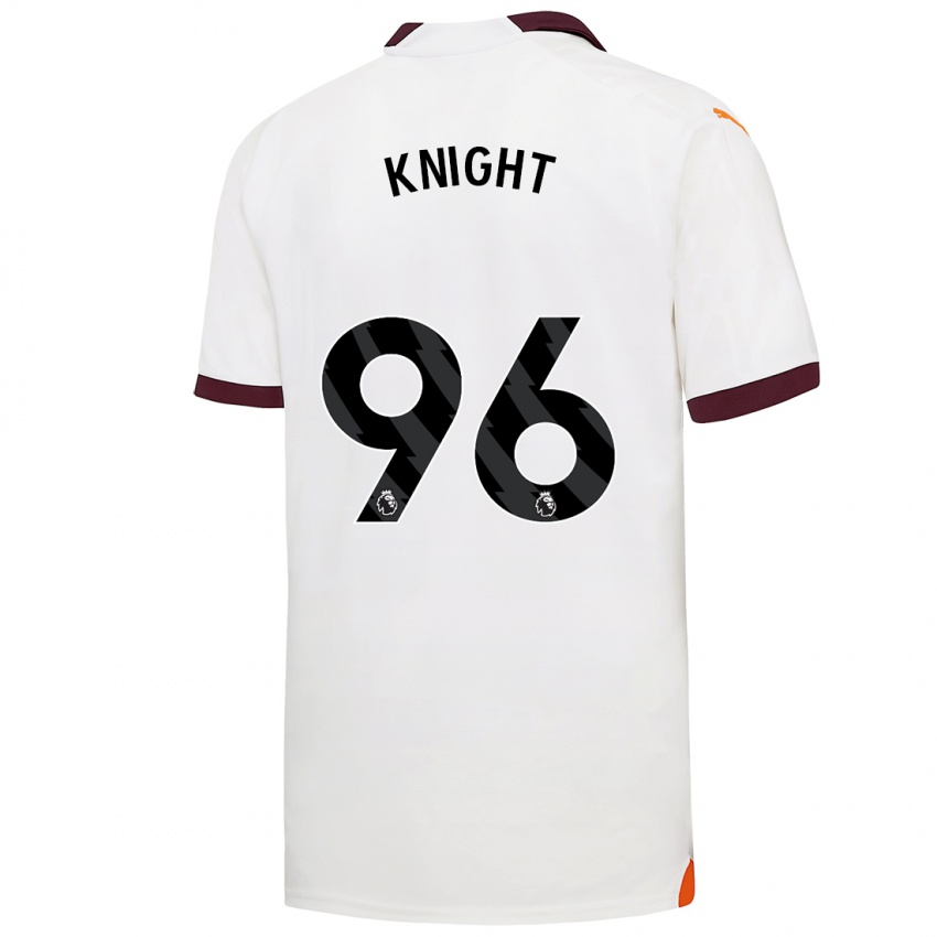 Damen Ben Knight #96 Weiß Auswärtstrikot Trikot 2023/24 T-Shirt Österreich