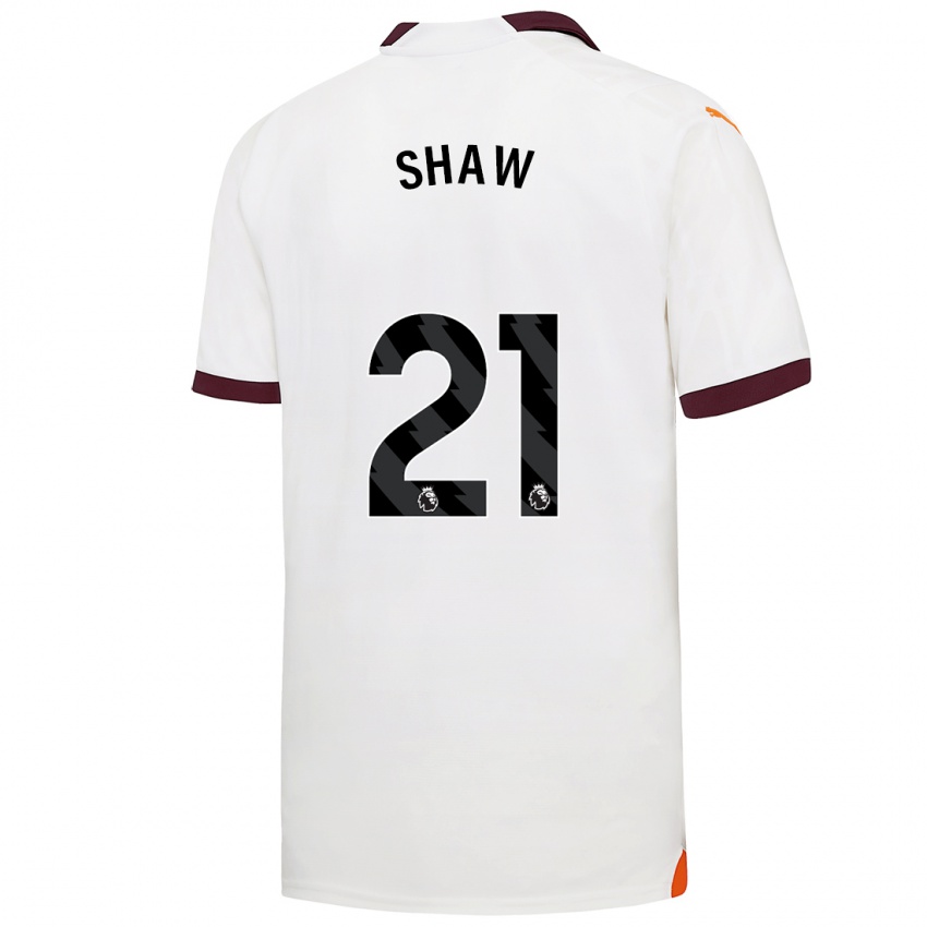 Damen Khadija Shaw #21 Weiß Auswärtstrikot Trikot 2023/24 T-Shirt Österreich