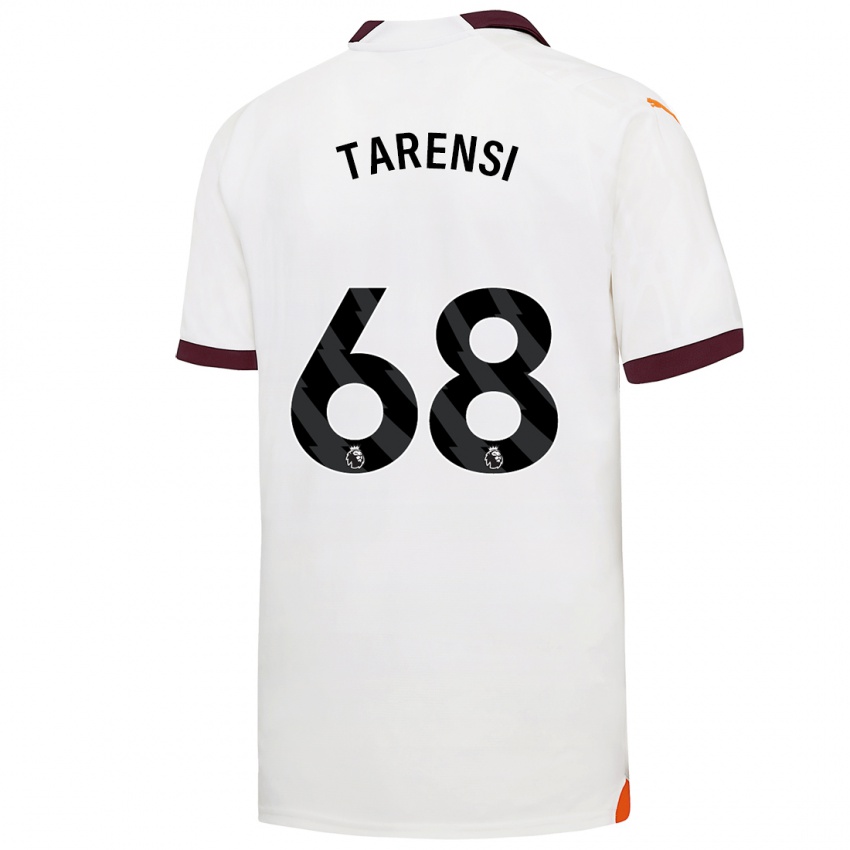 Damen Oscar Tarensi #68 Weiß Auswärtstrikot Trikot 2023/24 T-Shirt Österreich