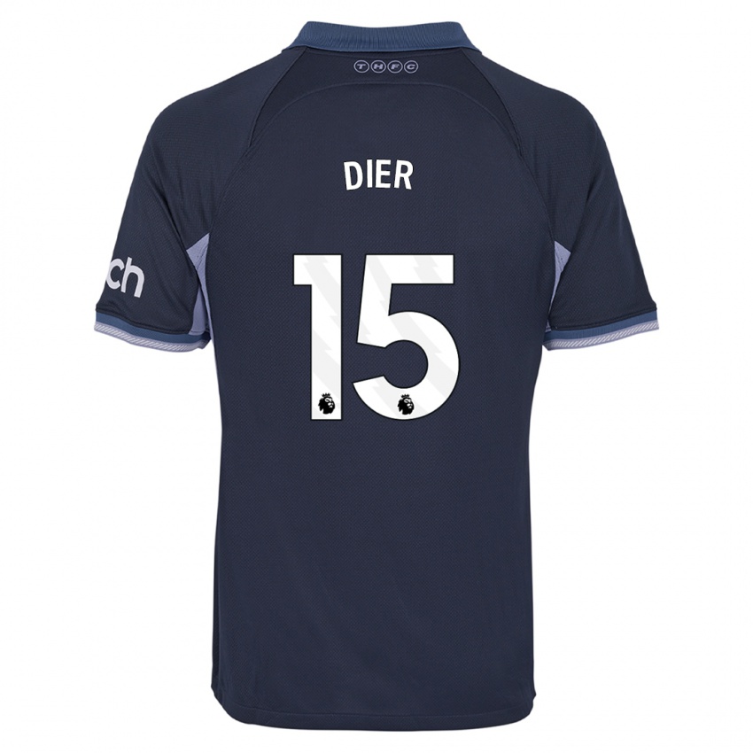Damen Eric Dier #15 Dunkelblau Auswärtstrikot Trikot 2023/24 T-Shirt Österreich