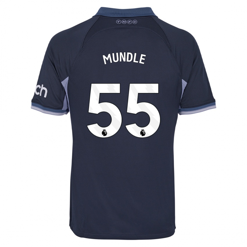 Damen Romaine Mundle #55 Dunkelblau Auswärtstrikot Trikot 2023/24 T-Shirt Österreich