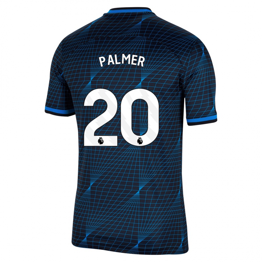 Damen Cole Palmer #20 Dunkelblau Auswärtstrikot Trikot 2023/24 T-Shirt Österreich