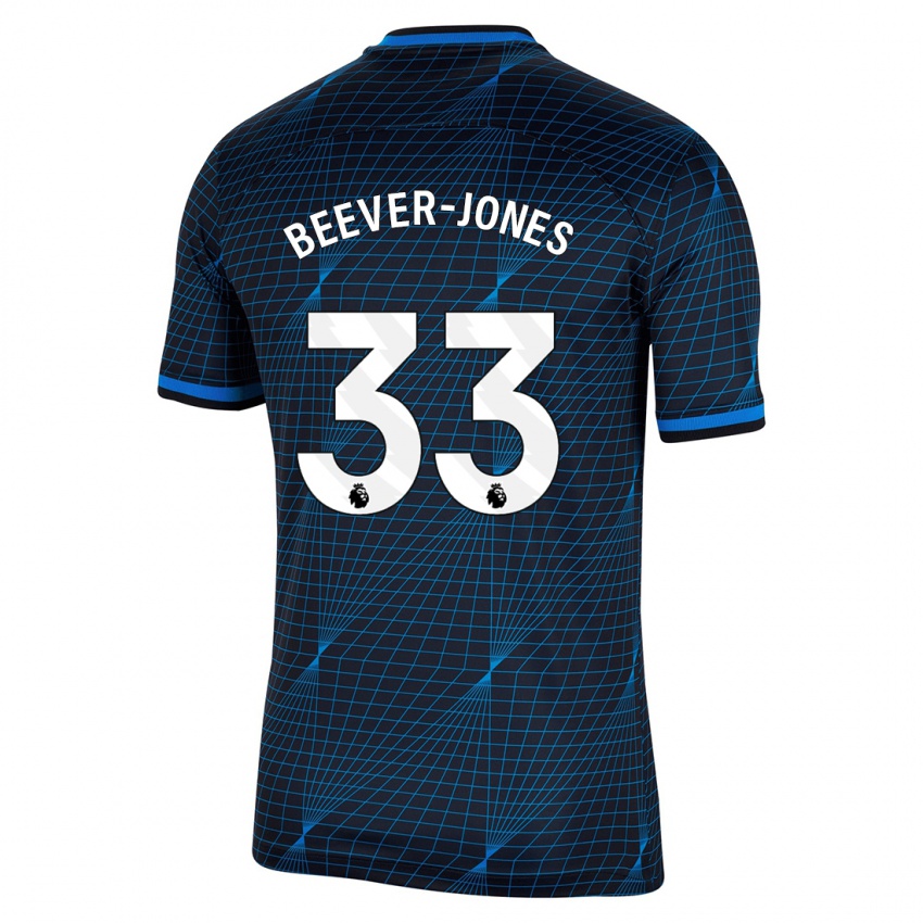 Damen Aggie Beever-Jones #33 Dunkelblau Auswärtstrikot Trikot 2023/24 T-Shirt Österreich