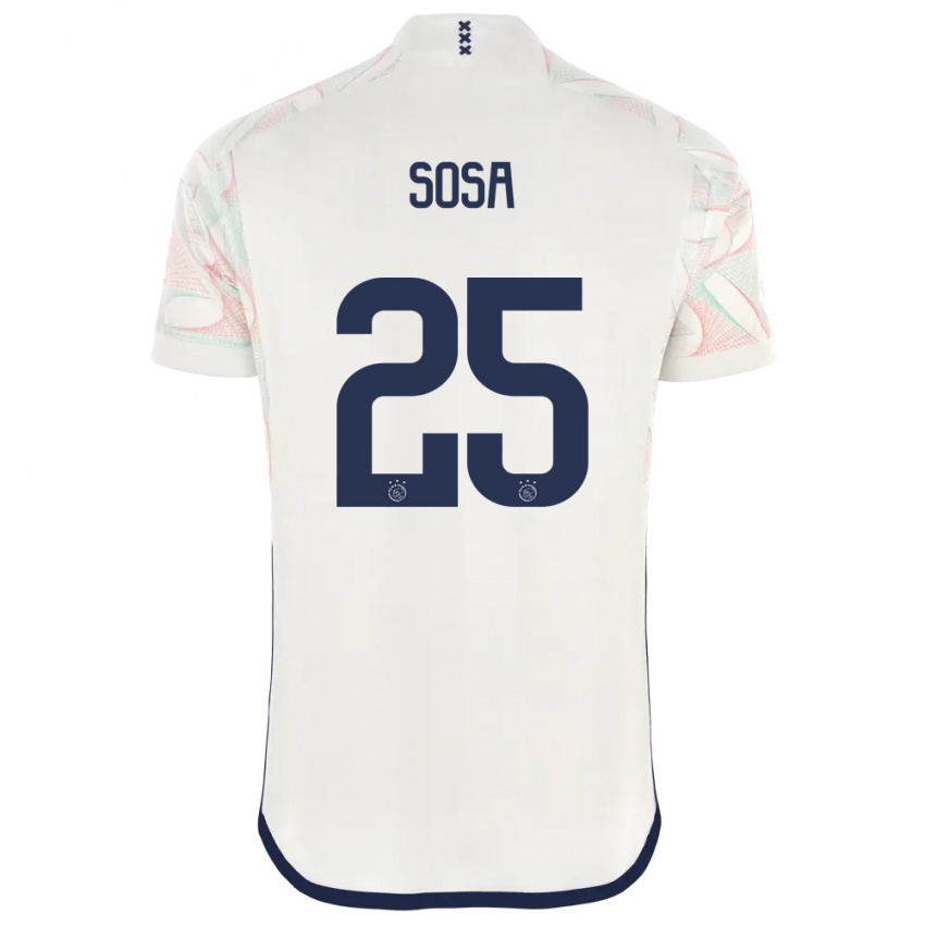 Damen Borna Sosa #25 Weiß Auswärtstrikot Trikot 2023/24 T-Shirt Österreich