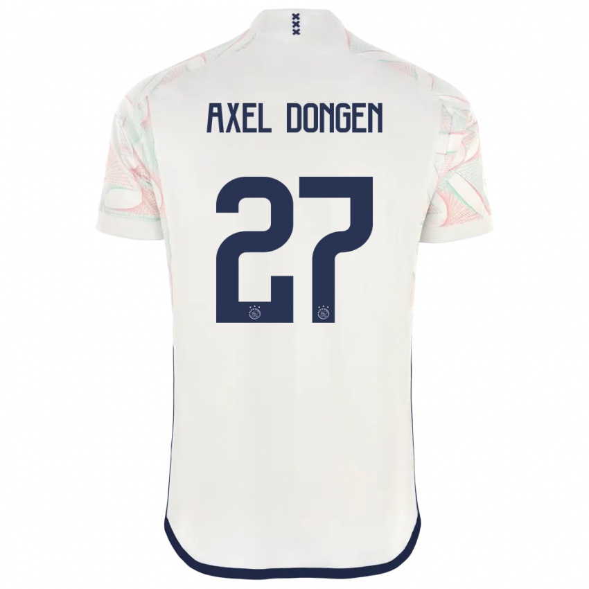 Damen Amourricho Van Axel Dongen #27 Weiß Auswärtstrikot Trikot 2023/24 T-Shirt Österreich