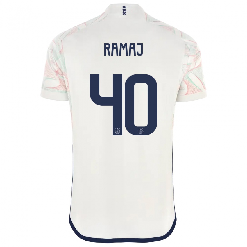 Damen Diant Ramaj #40 Weiß Auswärtstrikot Trikot 2023/24 T-Shirt Österreich