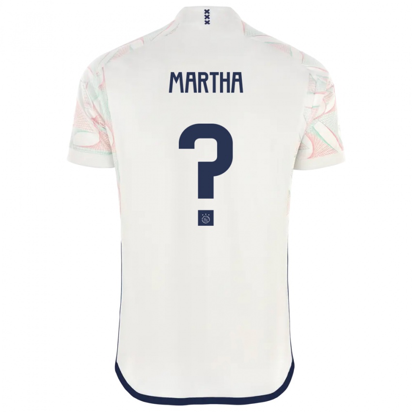 Damen Ar'jany Martha #0 Weiß Auswärtstrikot Trikot 2023/24 T-Shirt Österreich