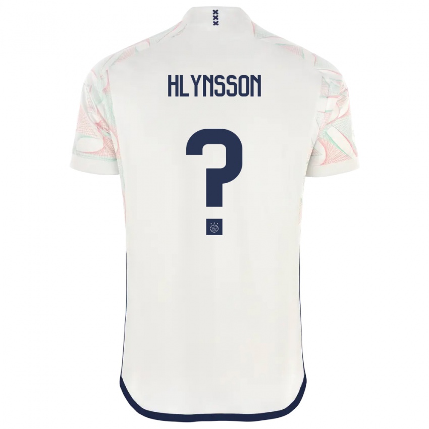 Damen Kristian Hlynsson #0 Weiß Auswärtstrikot Trikot 2023/24 T-Shirt Österreich