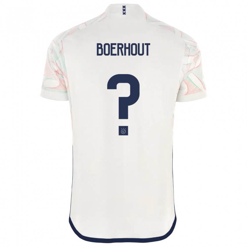 Damen Yoram Boerhout #0 Weiß Auswärtstrikot Trikot 2023/24 T-Shirt Österreich