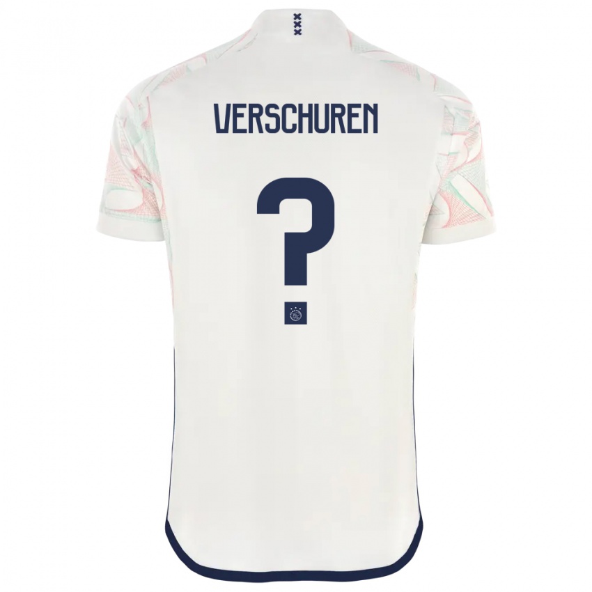 Damen Nick Verschuren #0 Weiß Auswärtstrikot Trikot 2023/24 T-Shirt Österreich