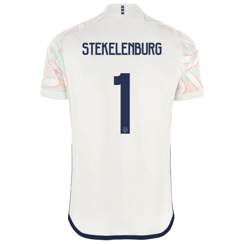 Damen Maarten Stekelenburg #1 Weiß Auswärtstrikot Trikot 2023/24 T-Shirt Österreich