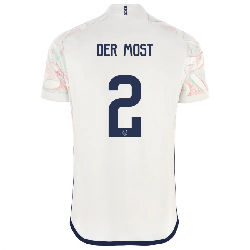 Damen Liza Van Der Most #2 Weiß Auswärtstrikot Trikot 2023/24 T-Shirt Österreich