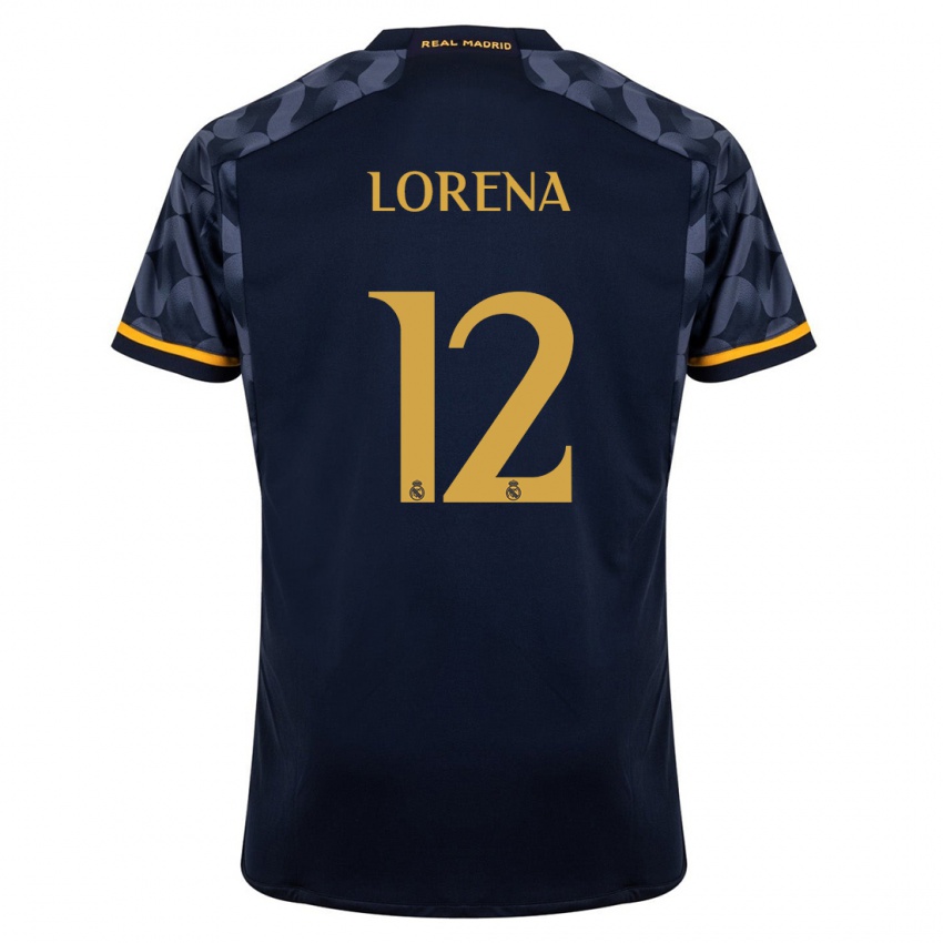 Damen Lorena Navarro #12 Dunkelblau Auswärtstrikot Trikot 2023/24 T-Shirt Österreich