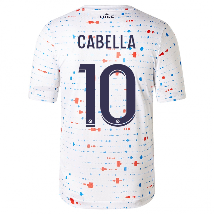 Damen Remy Cabella #10 Weiß Auswärtstrikot Trikot 2023/24 T-Shirt Österreich