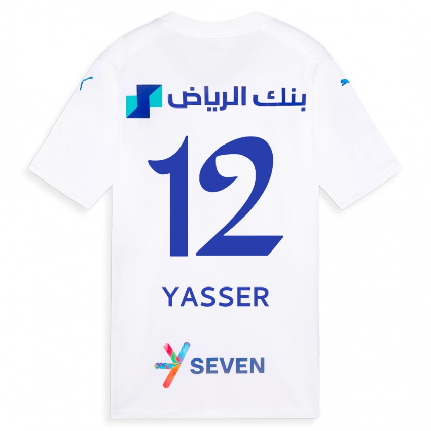 Damen Yasser Al-Shahrani #12 Weiß Auswärtstrikot Trikot 2023/24 T-Shirt Österreich