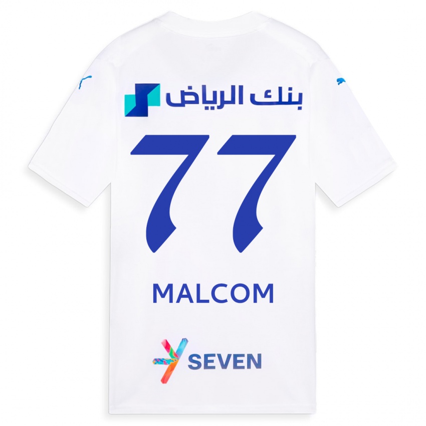 Damen Malcom #77 Weiß Auswärtstrikot Trikot 2023/24 T-Shirt Österreich