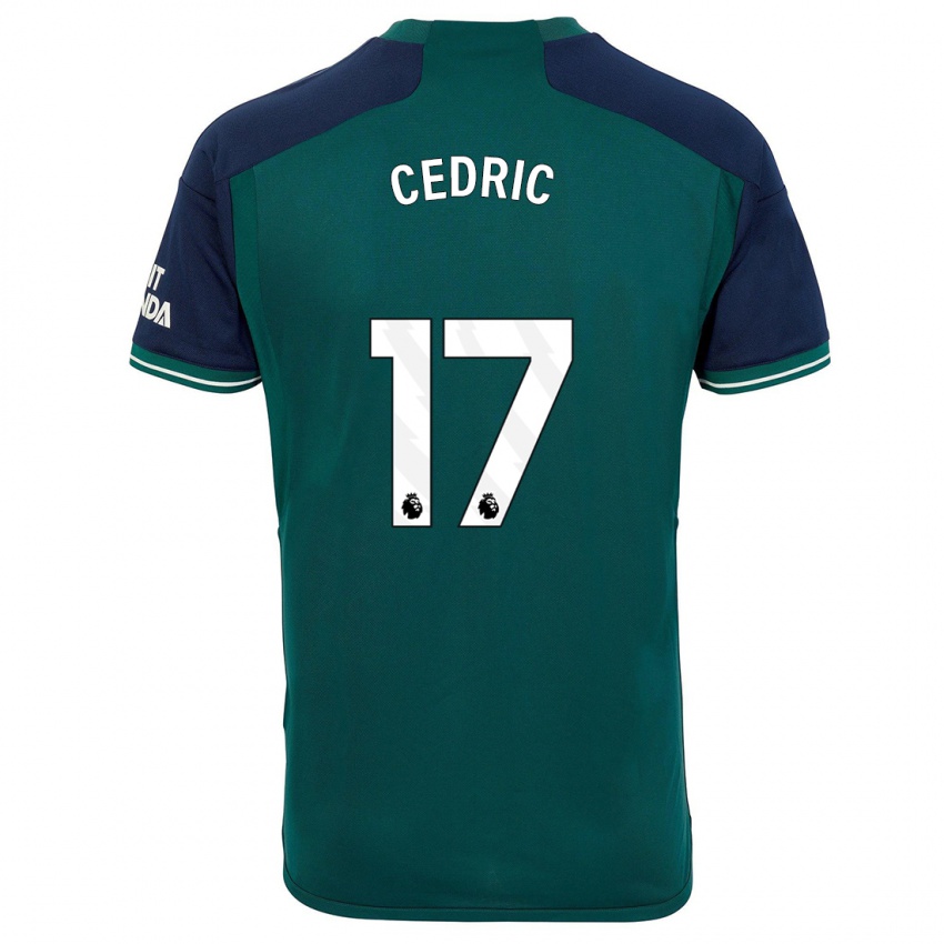 Damen Cedric Soares #17 Grün Ausweichtrikot Trikot 2023/24 T-Shirt Österreich