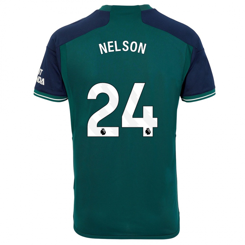 Damen Reiss Nelson #24 Grün Ausweichtrikot Trikot 2023/24 T-Shirt Österreich