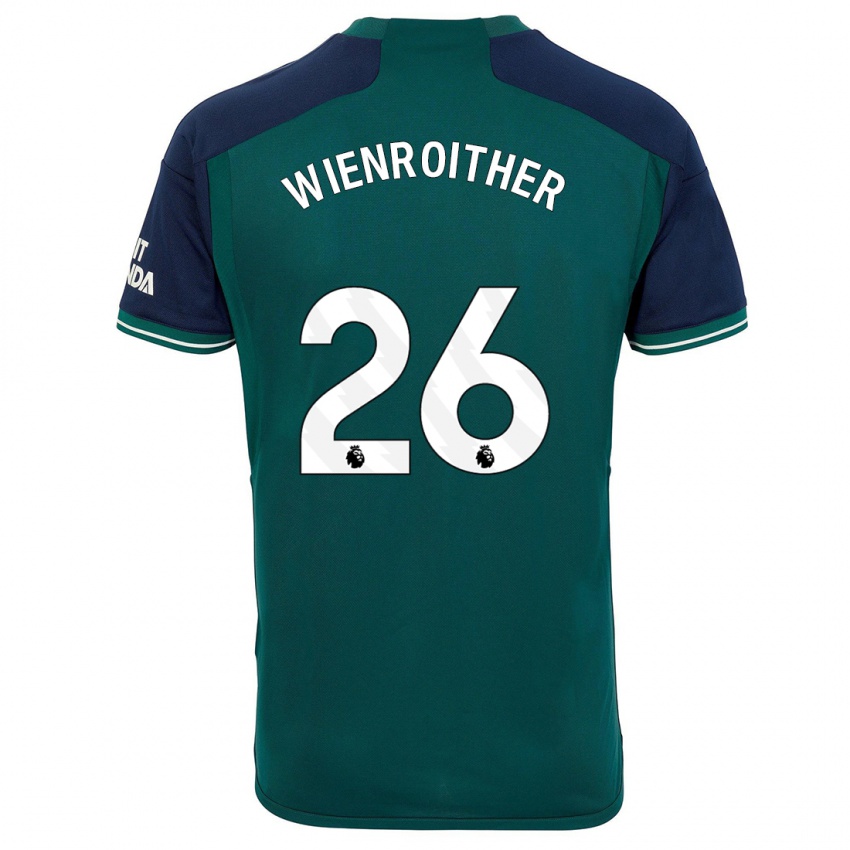 Damen Laura Wienroither #26 Grün Ausweichtrikot Trikot 2023/24 T-Shirt Österreich