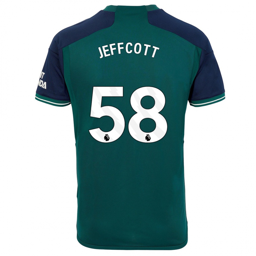 Damen Henry Jeffcott #58 Grün Ausweichtrikot Trikot 2023/24 T-Shirt Österreich
