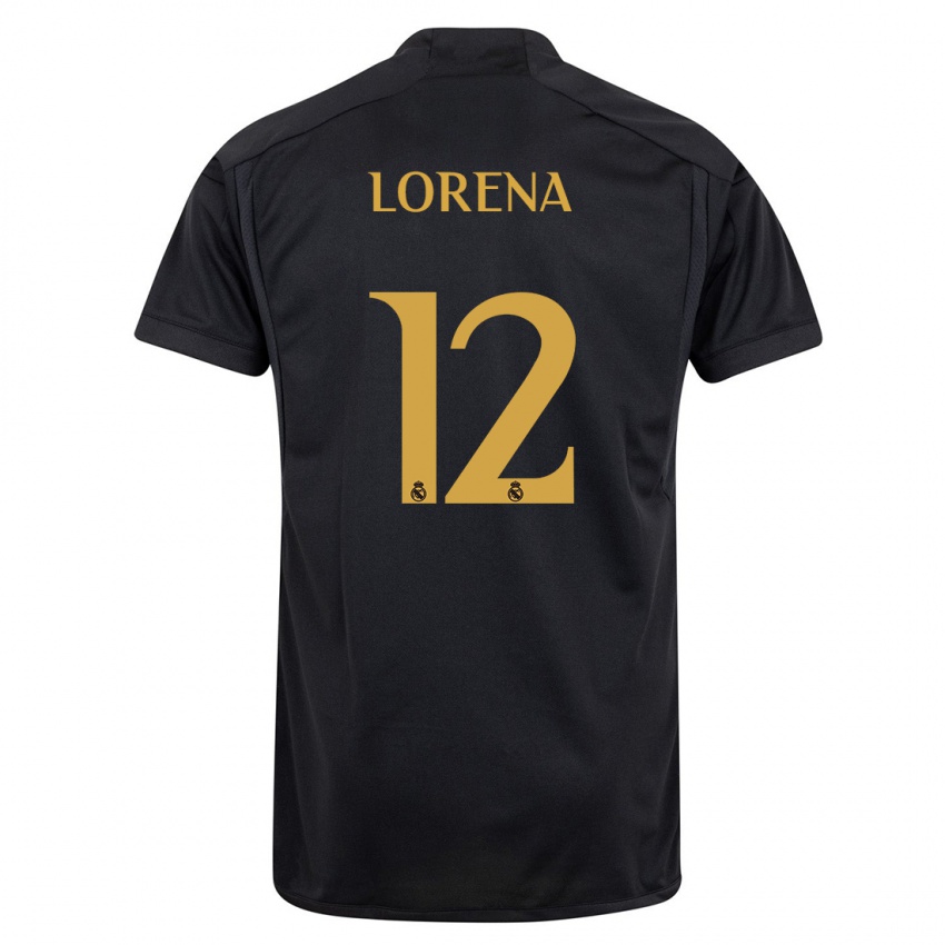 Damen Lorena Navarro #12 Schwarz Ausweichtrikot Trikot 2023/24 T-Shirt Österreich