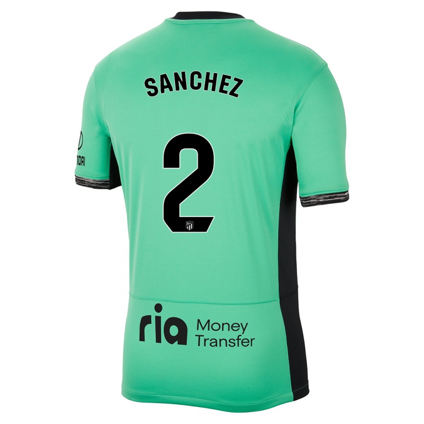 Damen Ricard Sanchez #2 Frühlingsgrün Ausweichtrikot Trikot 2023/24 T-Shirt Österreich