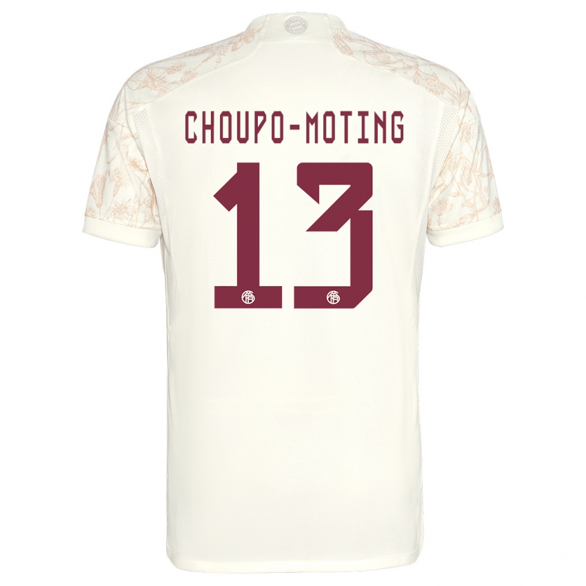 Damen Eric Maxim Choupo-Moting #13 Cremefarben Ausweichtrikot Trikot 2023/24 T-Shirt Österreich