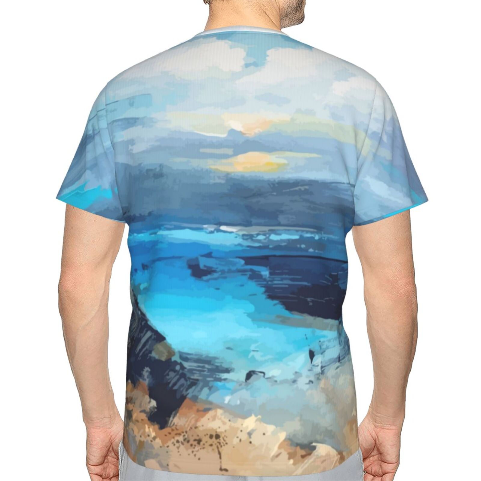 Klassisches Österreich T-shirt Mit Kleinen Bucht-malelementen