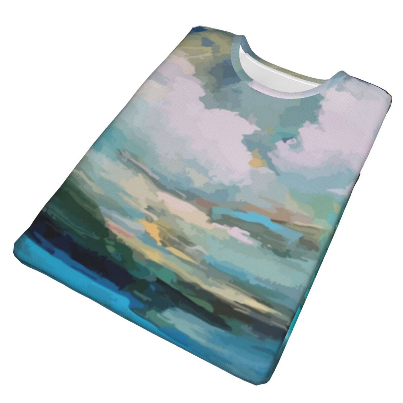 Wolken über Dem See Malelemente Klassisch Österreich T-shirt