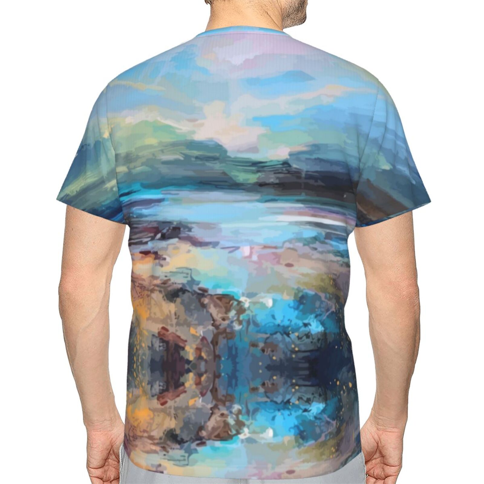 Sommer Light Malerei Elemente Klassisch Österreich T-shirt