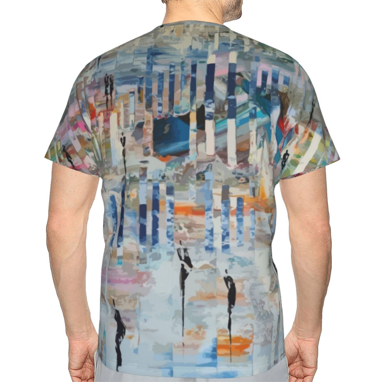Walk In An Abstract World Malerei Elemente Klassisch Österreich T-shirt